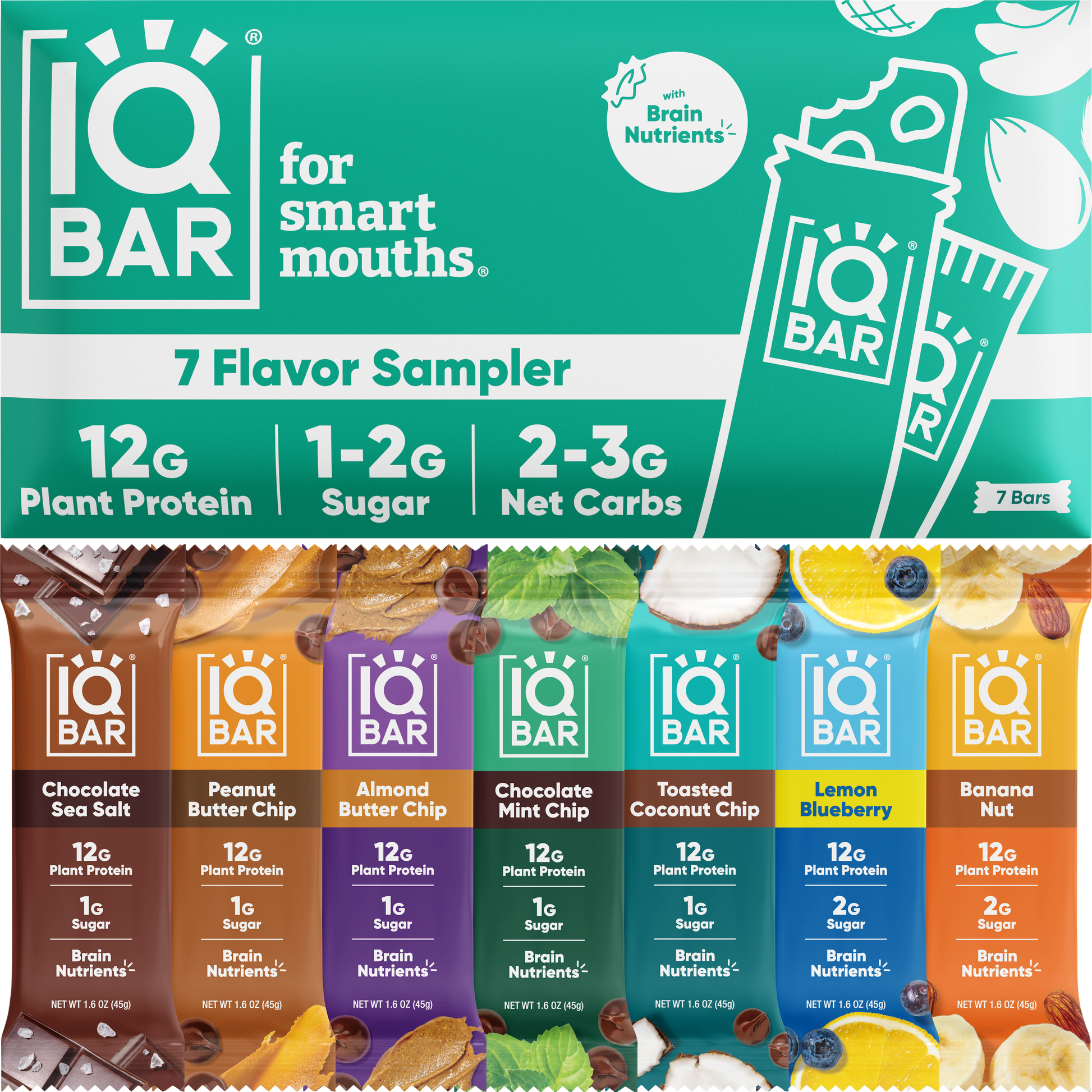 IQBAR 7 Bar Sampler