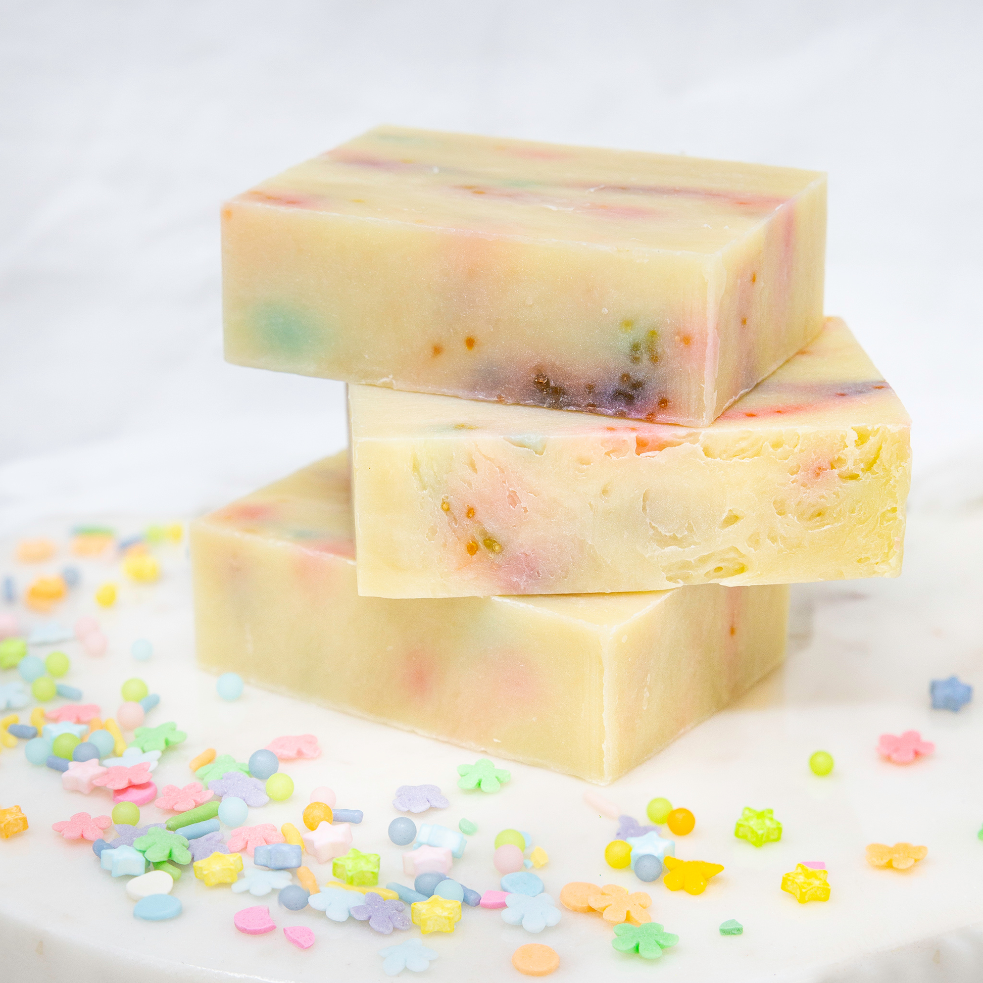 Poofy Organics Confetti Cake Soap Bar