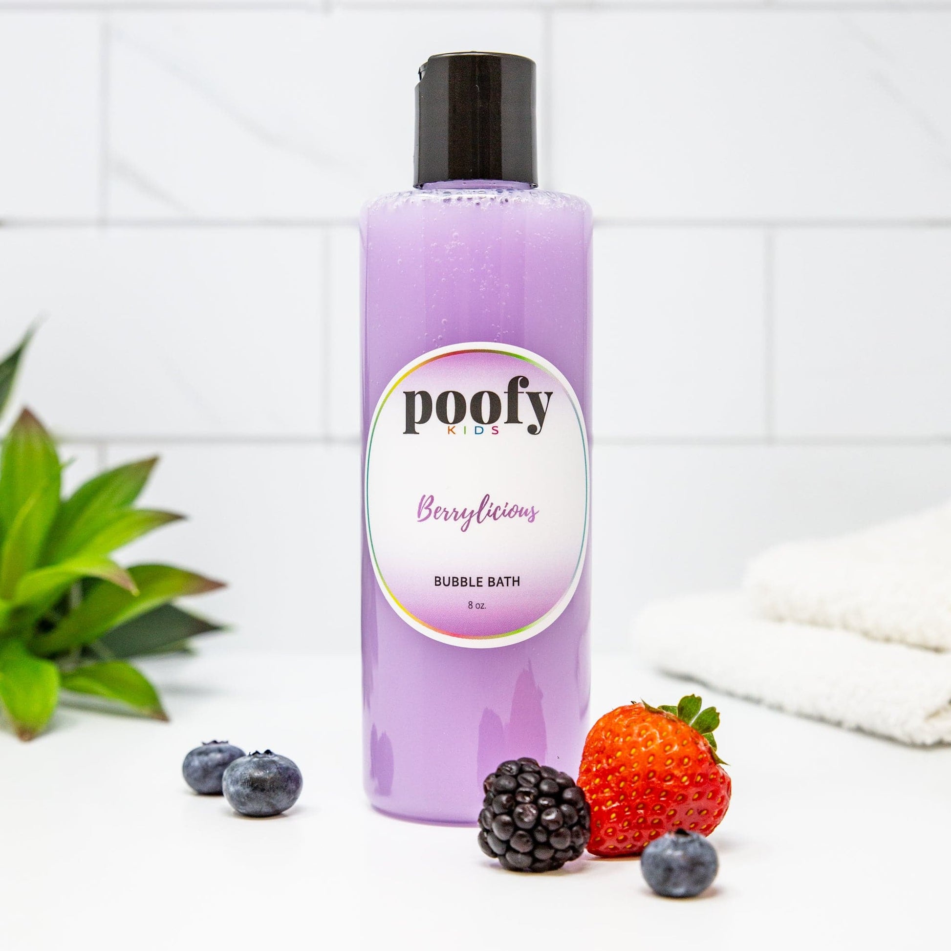 Poofy Organics Berrylicious Bubble Bath 8oz
