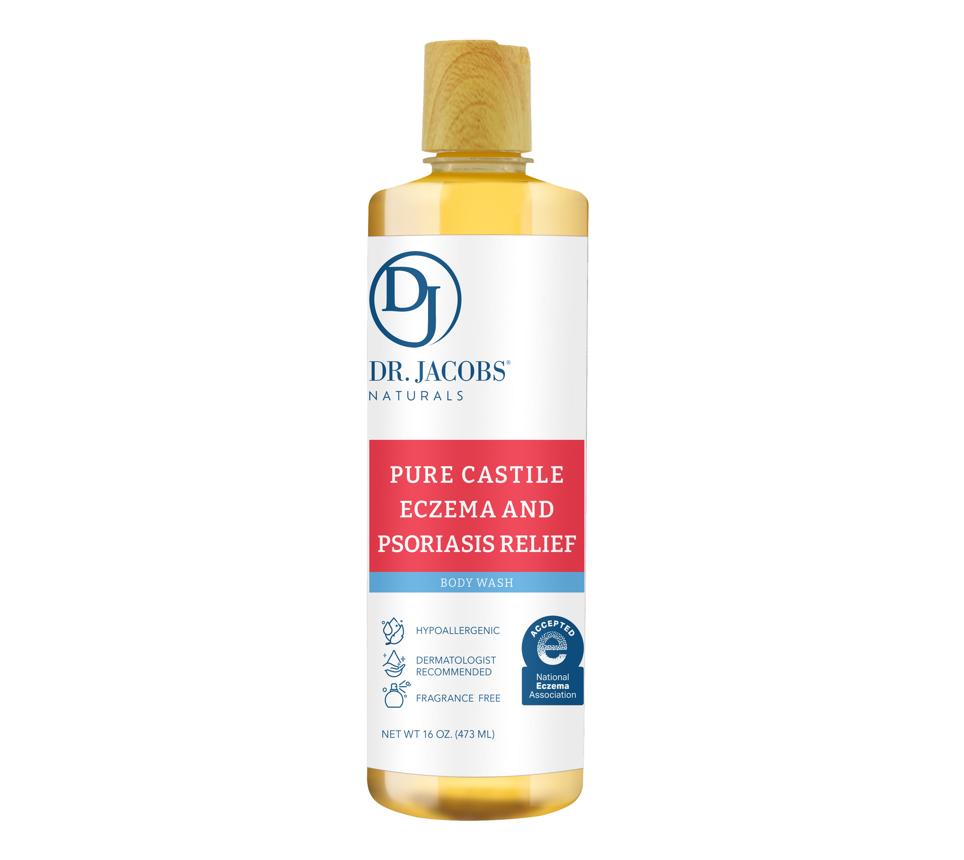 Dr. Jacobs Naturals, Castile Soap for Eczema and Psoriasis 16oz ( 2 Pack )