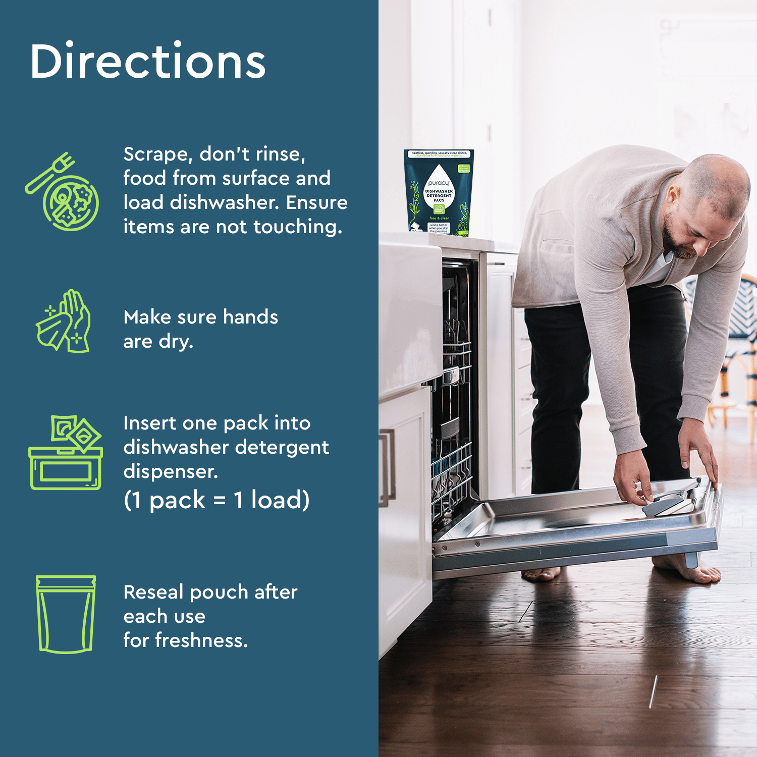 Puracy Dishwasher Detergent Pods