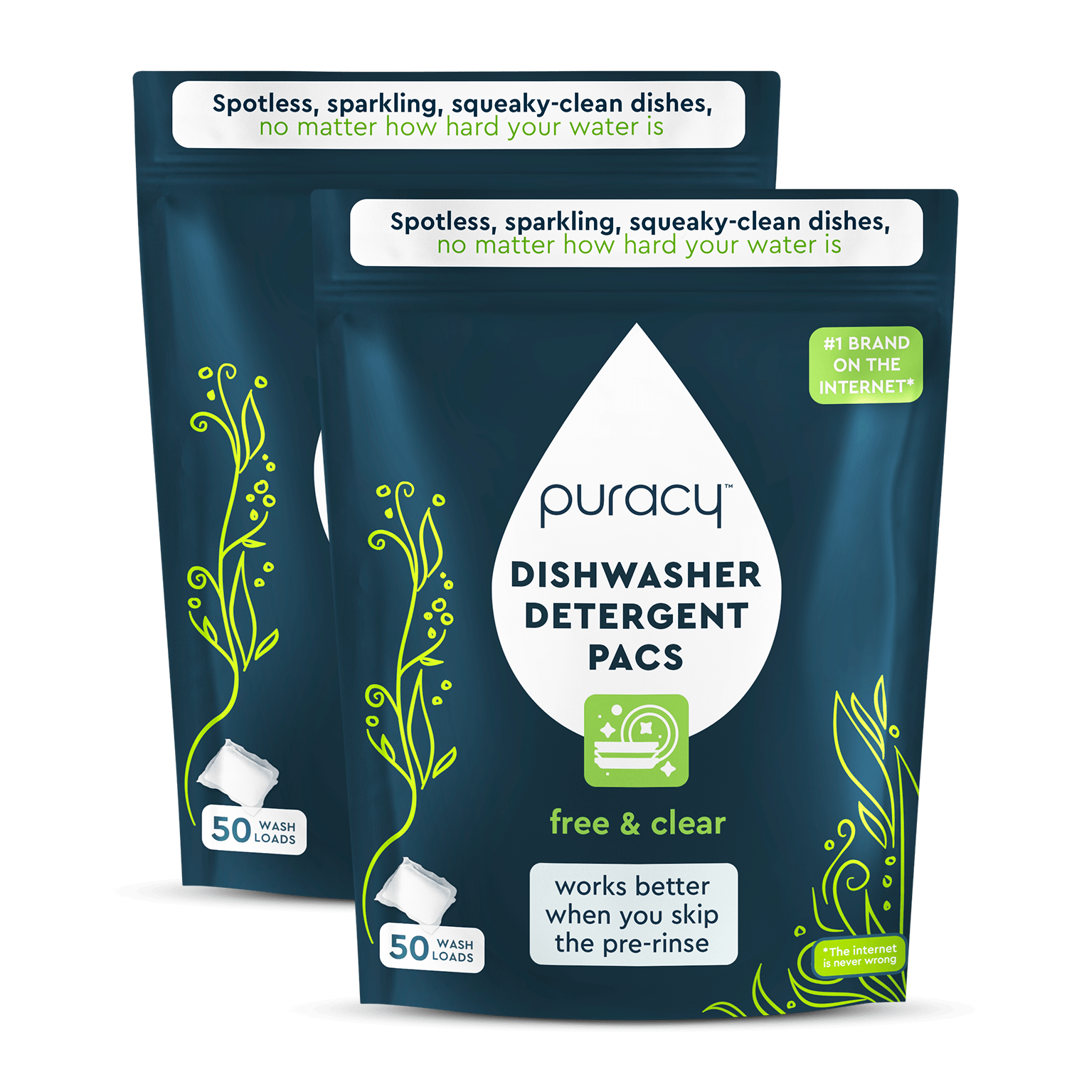 Puracy Dishwasher Detergent Pods