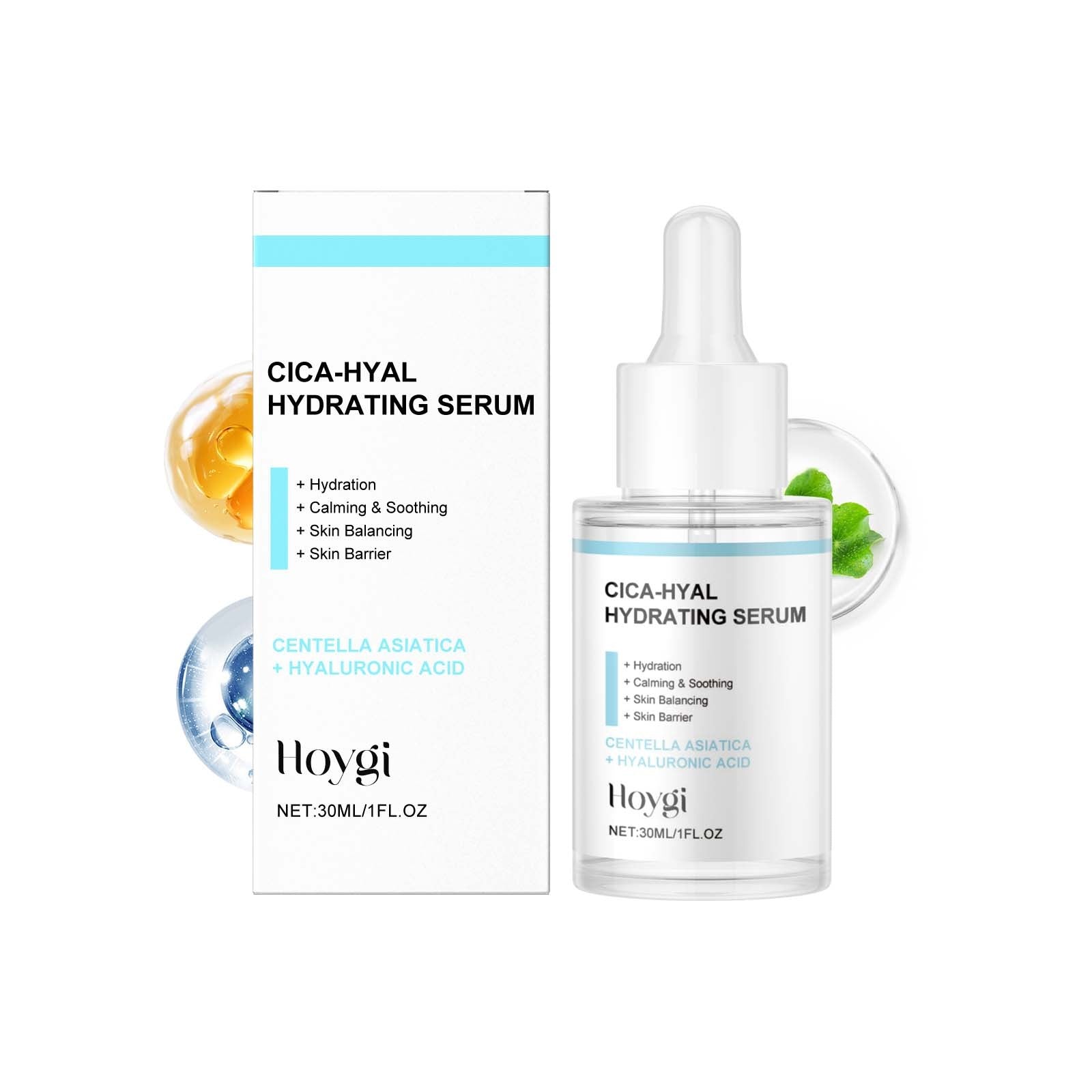Hoygi Hyaluronic Acid Moisturizing Serum Moisturizes And Soothes The Skin, Long-lasting Moisturizing And Relieves Dryness