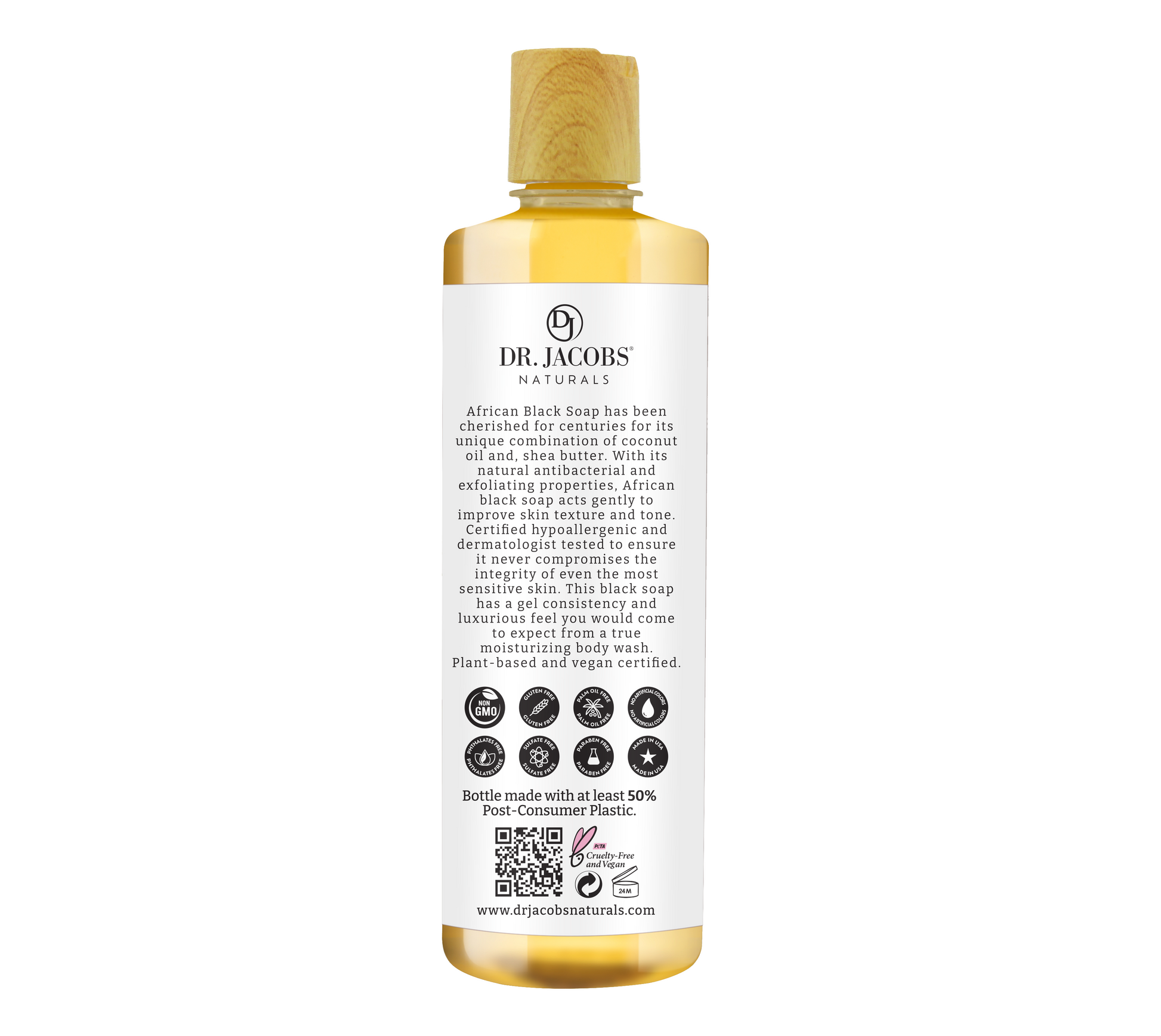 Dr. Jacobs Naturals, Black Soap Lavender & Sage