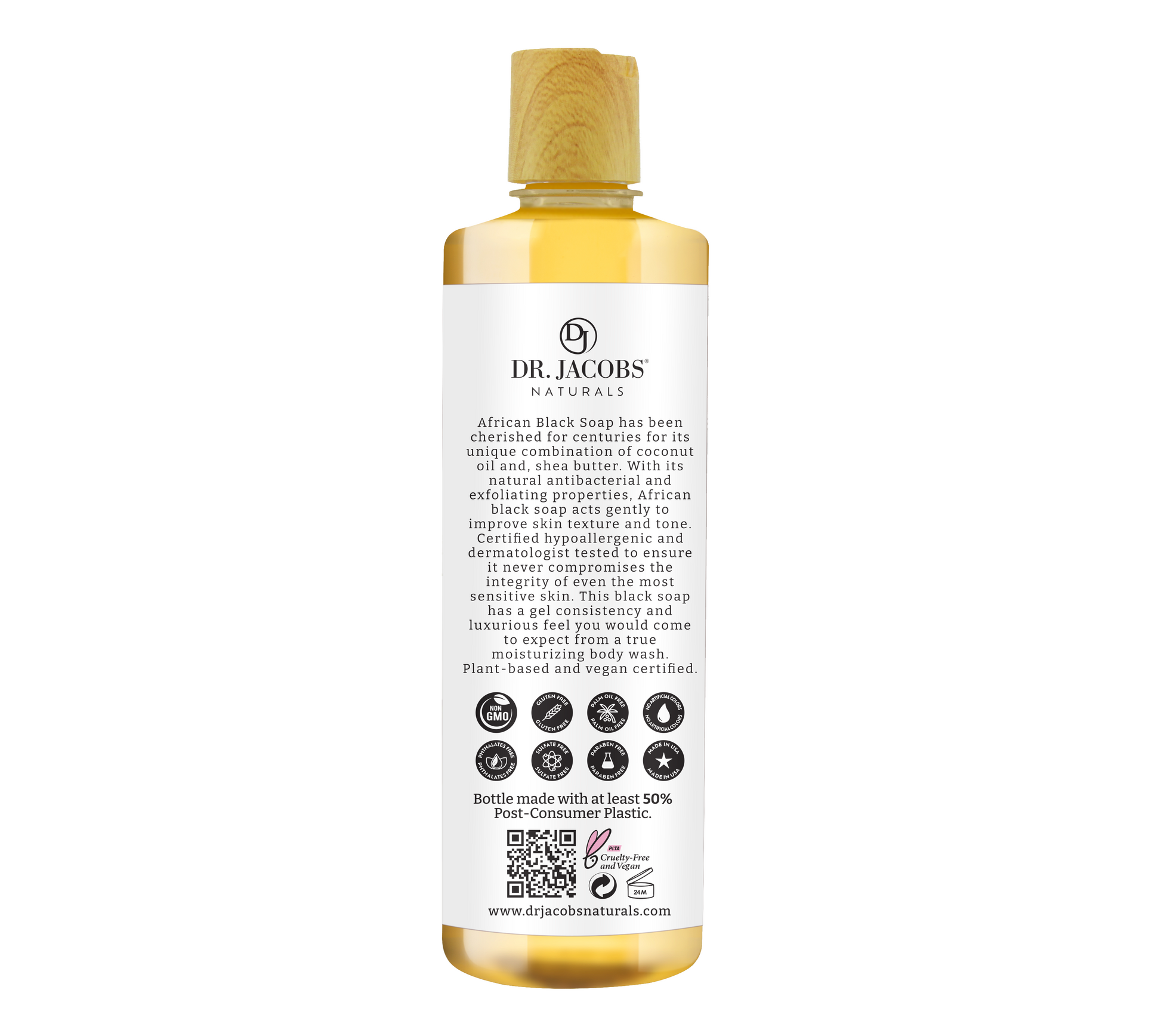Dr. Jacobs Naturals, Black Soap Monoi