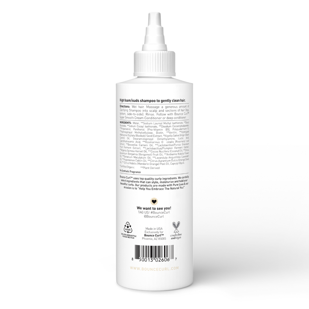 Bounce Curl Gentle Clarifying Shampoo 8oz