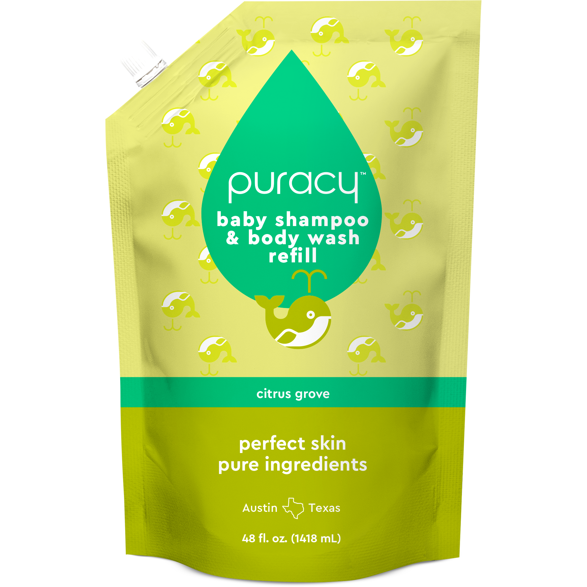 Puracy Baby Shampoo & Body Wash (Tear-Free)