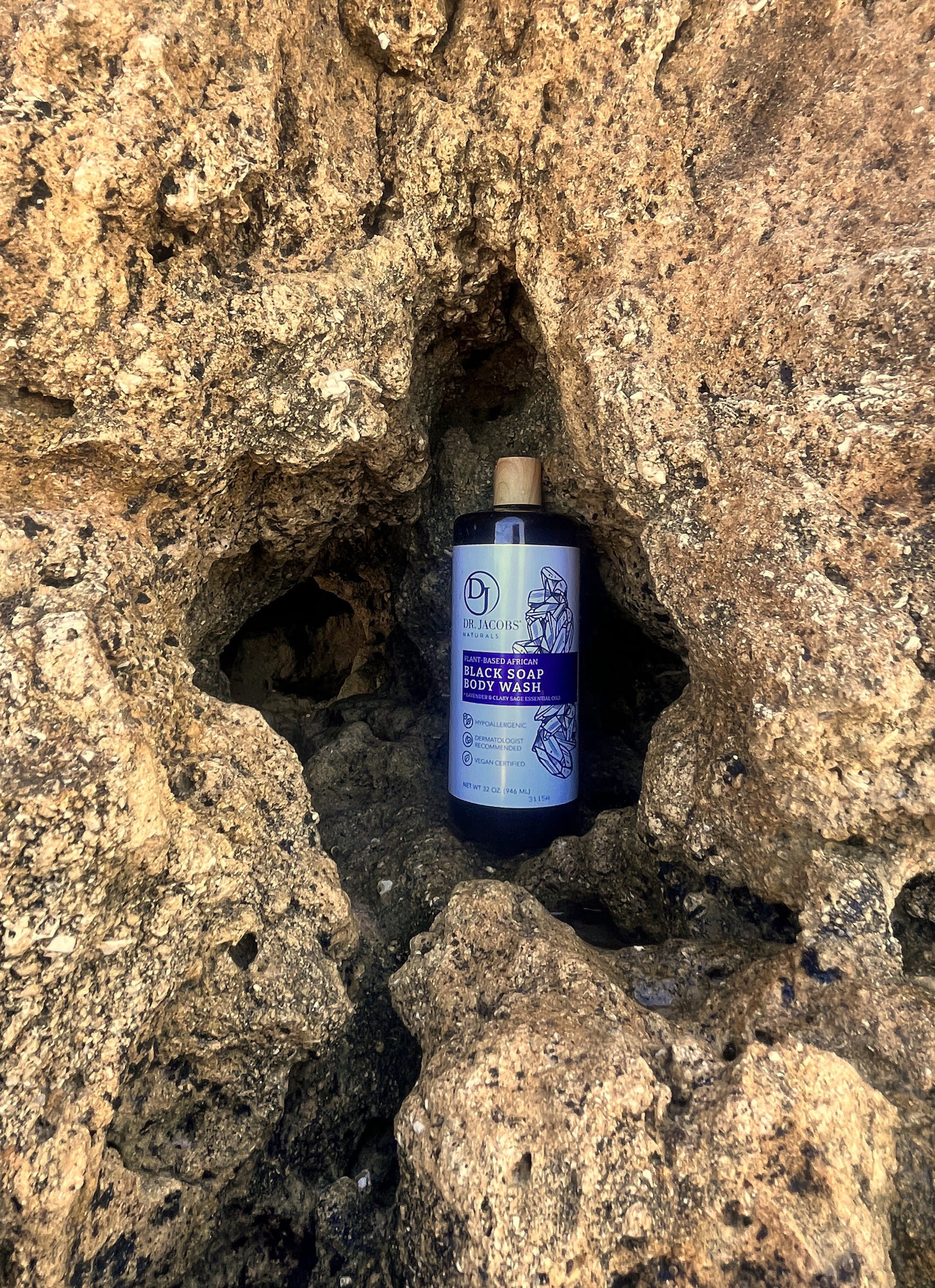 Dr. Jacobs Naturals, Black Soap Lavender & Sage