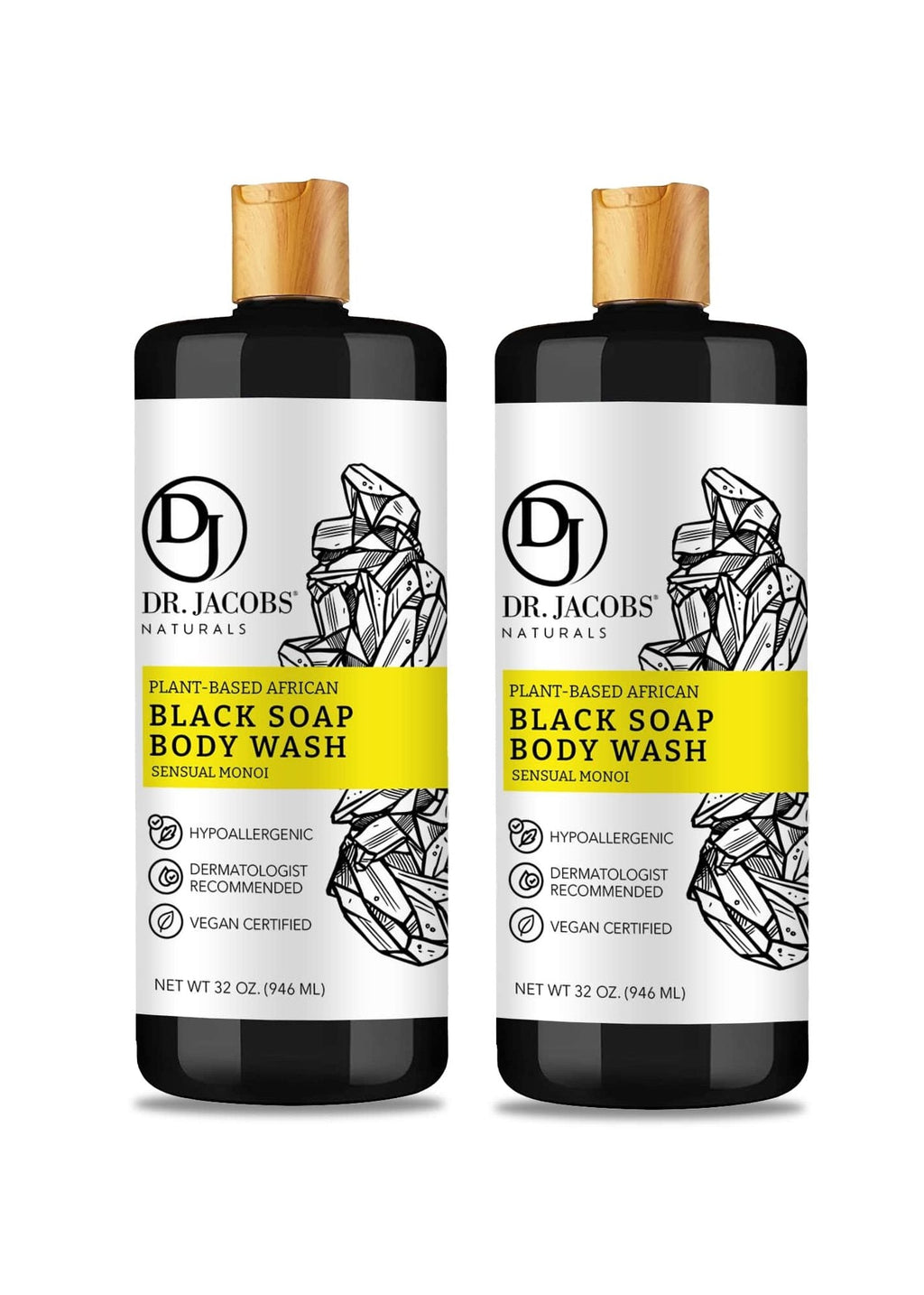 Dr. Jacobs Naturals, Black Soap Monoi