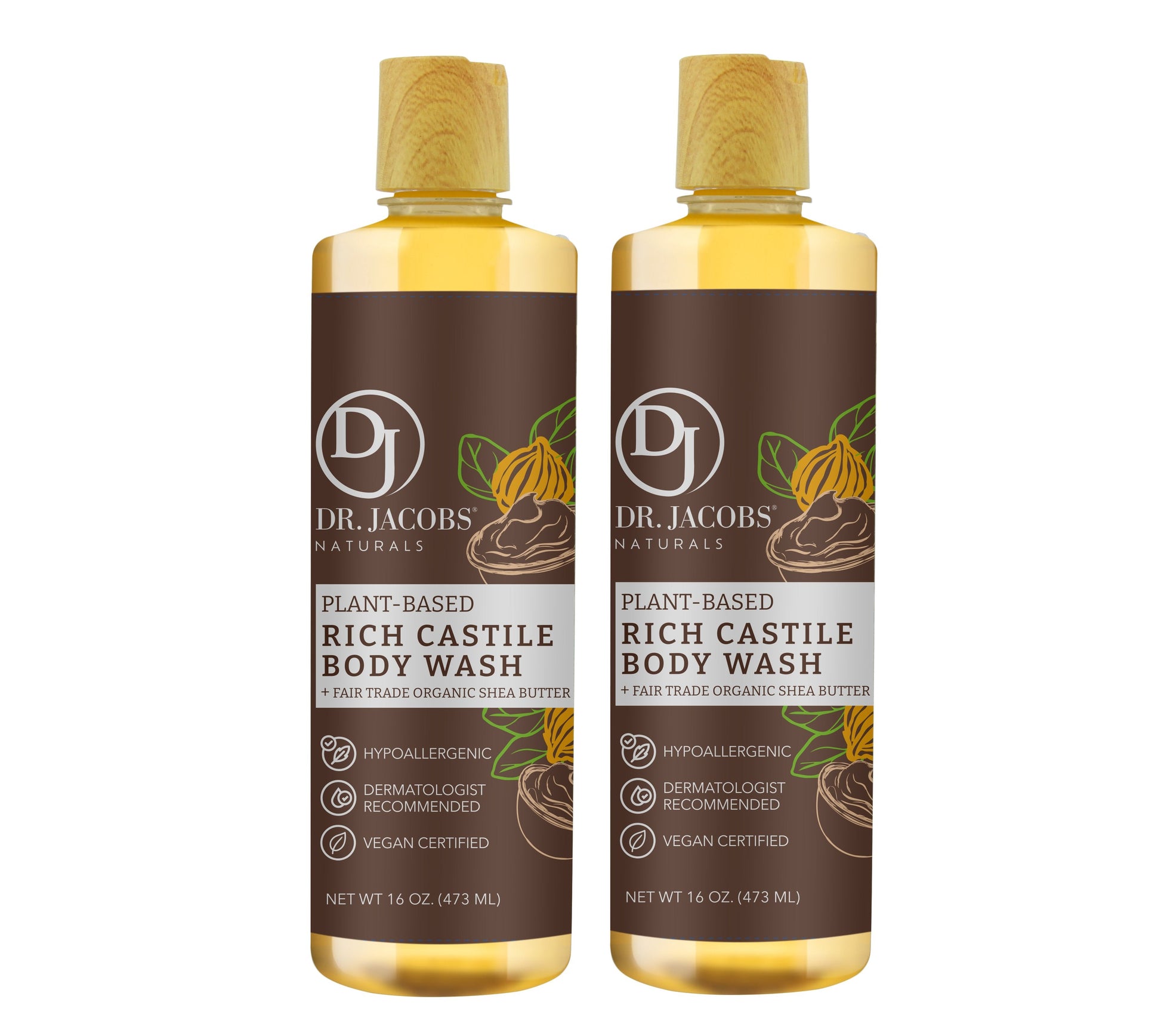 Dr. Jacobs Naturals Shea Butter Castile Body Wash