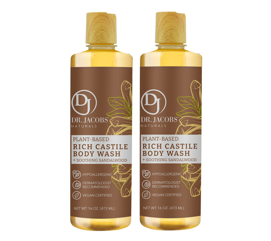 Dr. Jacobs Naturals Sandalwood Castile Body Wash