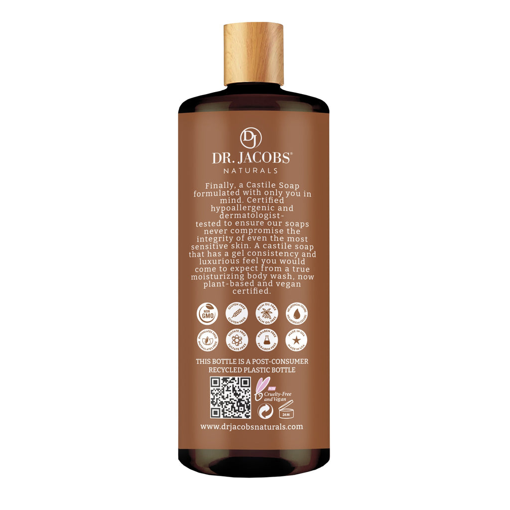 Dr. Jacobs Naturals Sandalwood Castile Body Wash