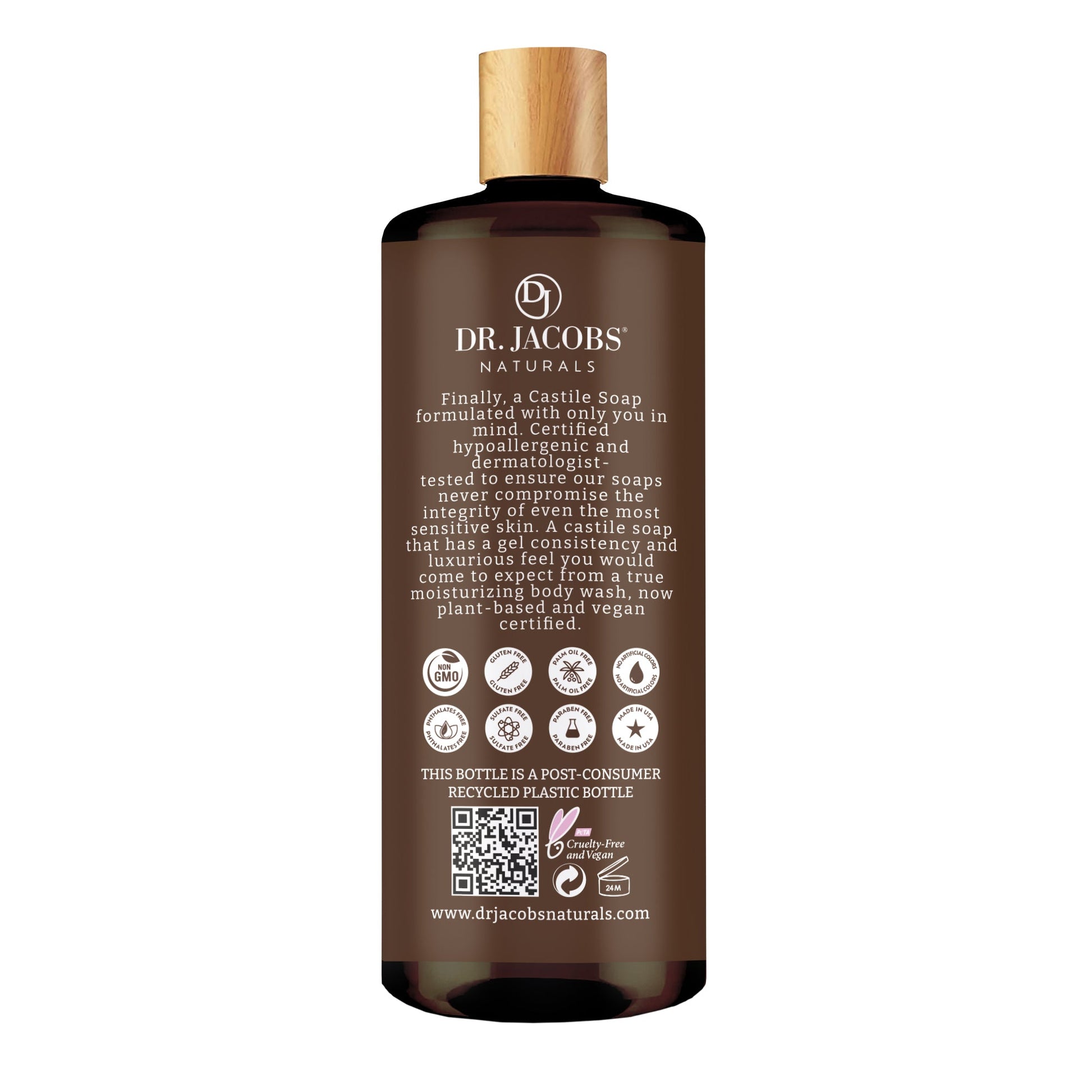 Dr. Jacobs Naturals Shea Butter Castile Body Wash