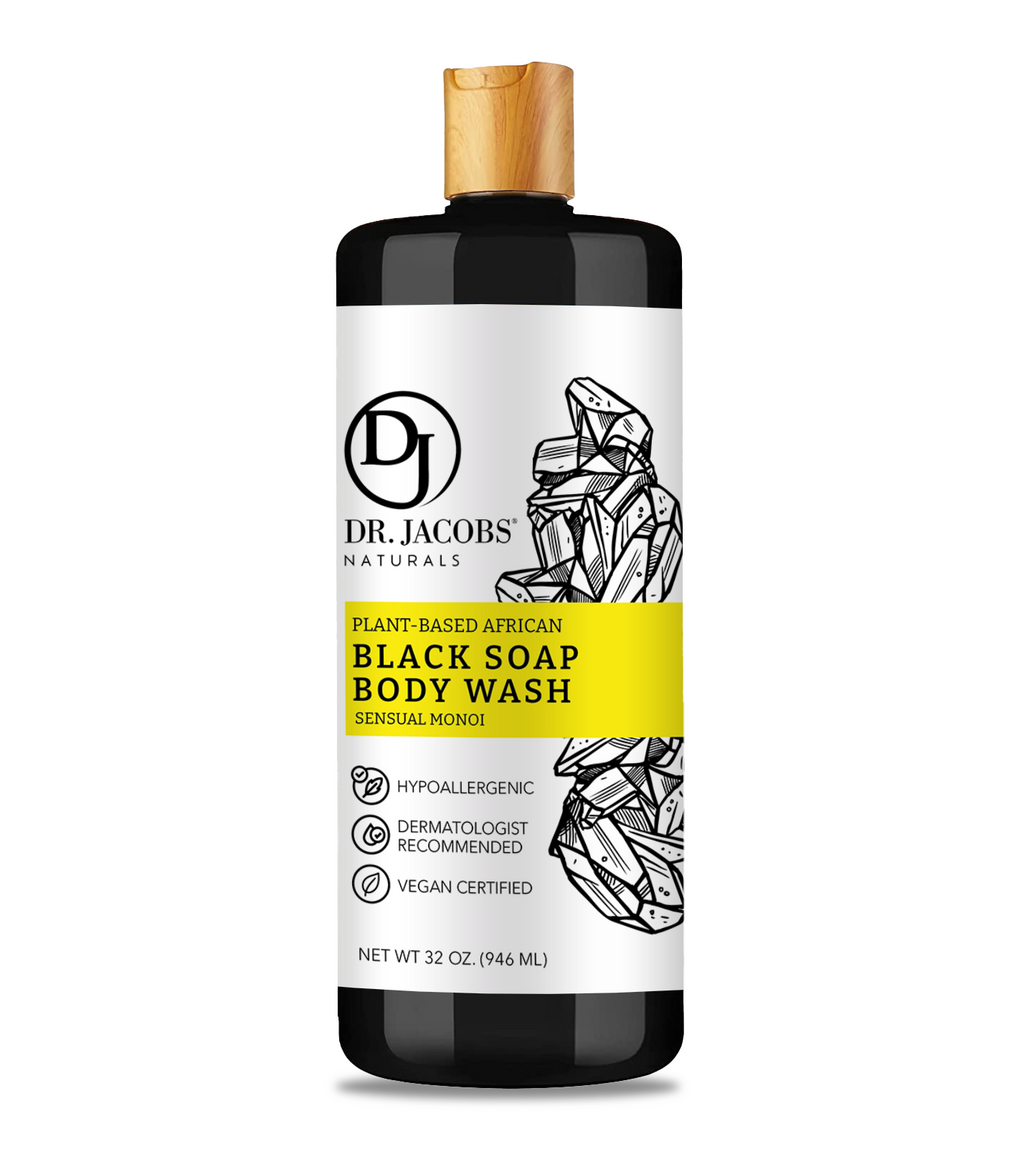Dr. Jacobs Naturals, Black Soap Monoi