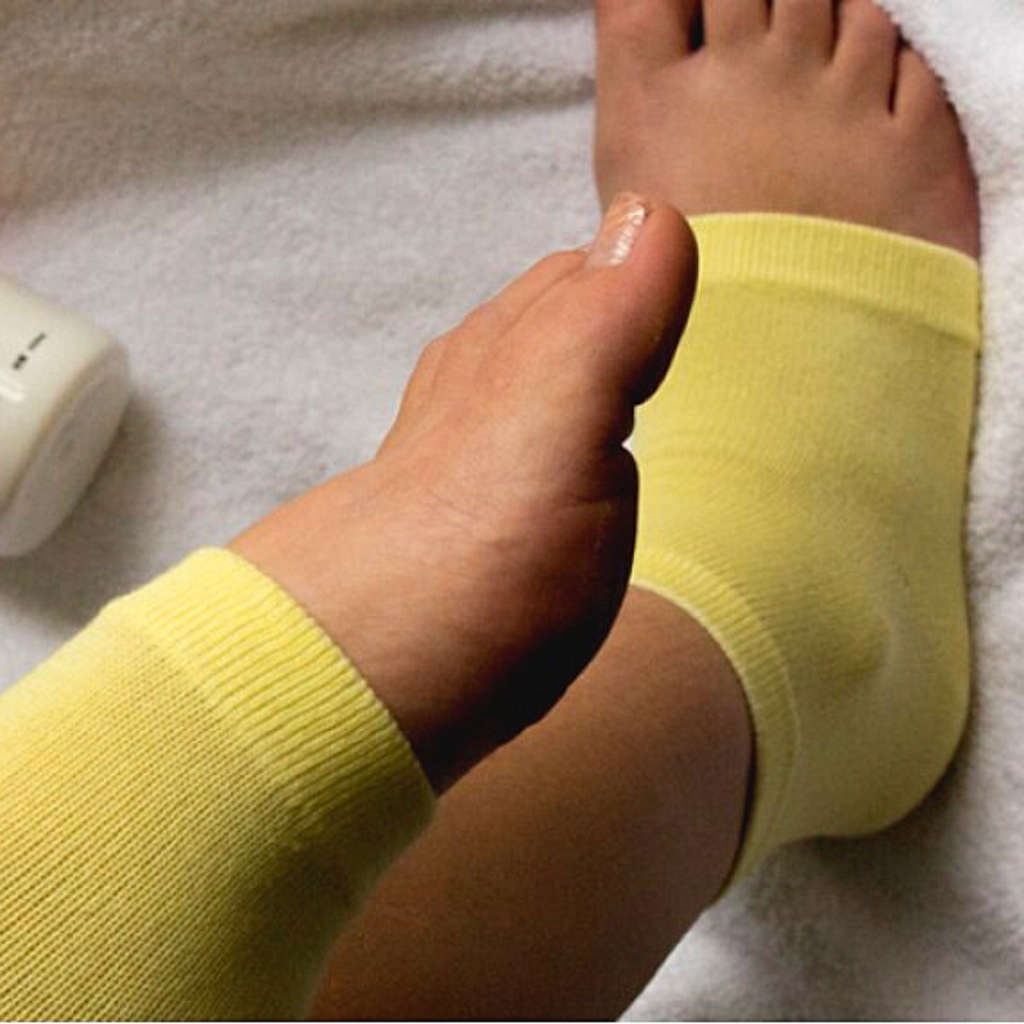 Yu-Be Heel & Elbow Moisturizing Socks