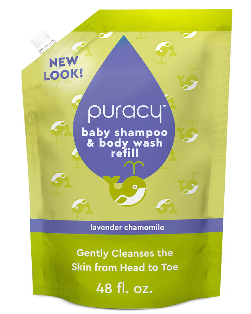 Puracy Baby Shampoo & Body Wash (Tear-Free)