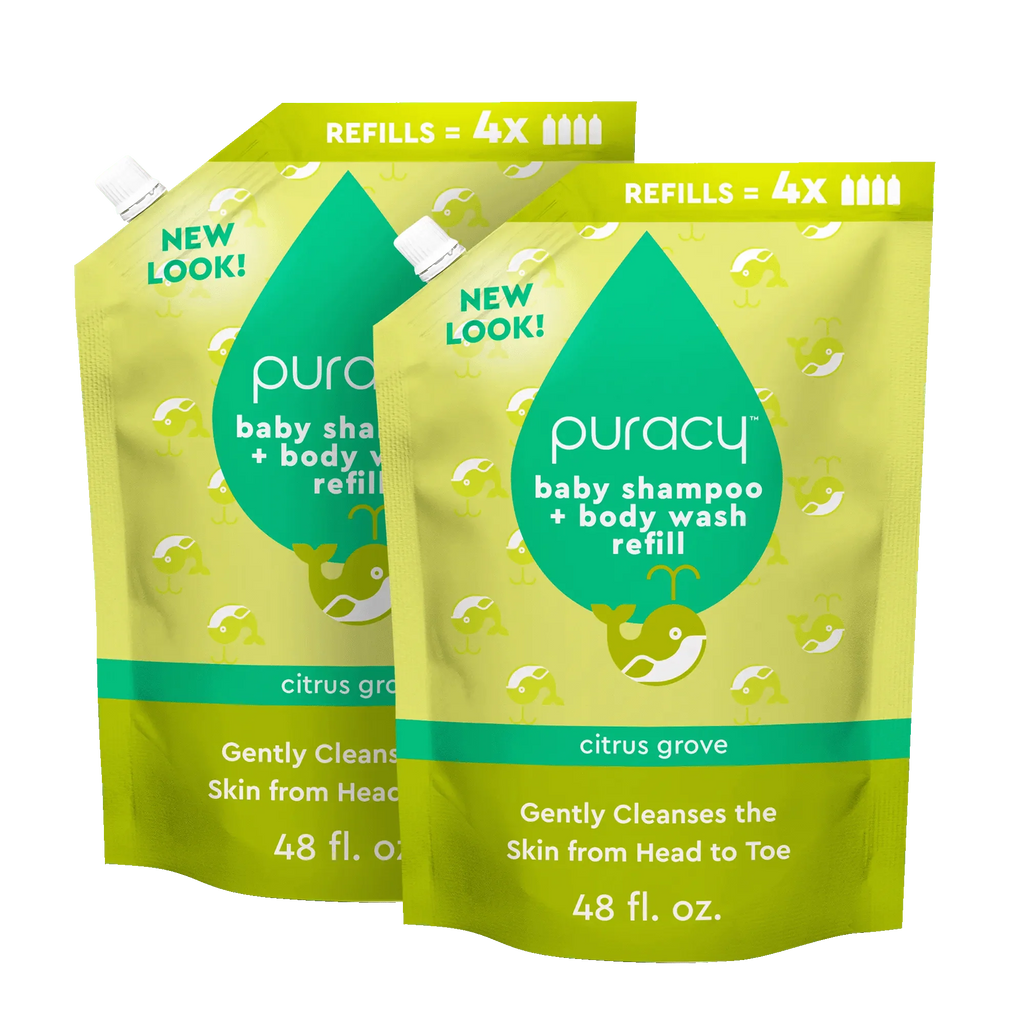 Puracy Baby Shampoo & Body Wash (Tear-Free)