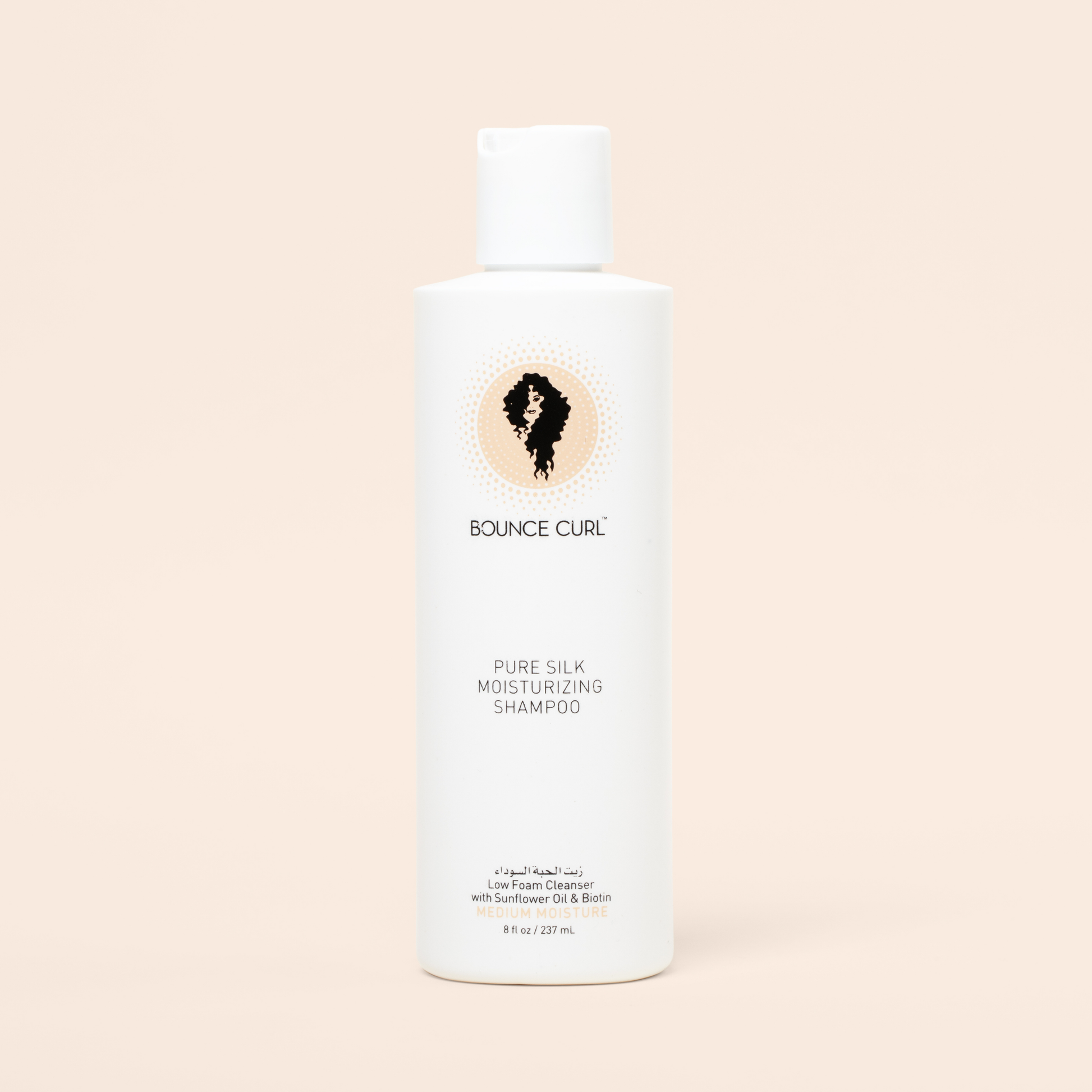 Bounce Curl Pure Silk Moisturizing Shampoo 8oz