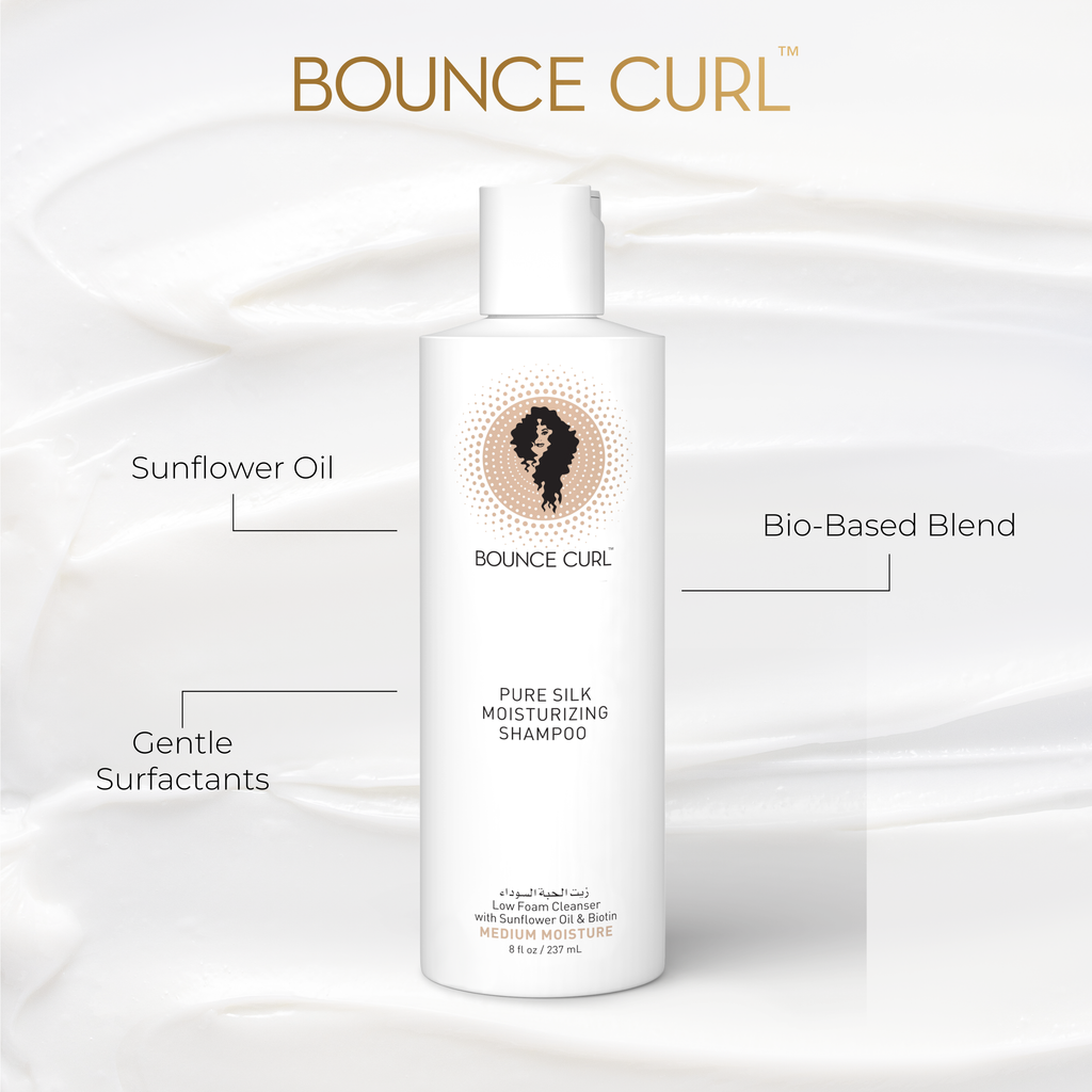 Bounce Curl Pure Silk Moisturizing Shampoo 8oz