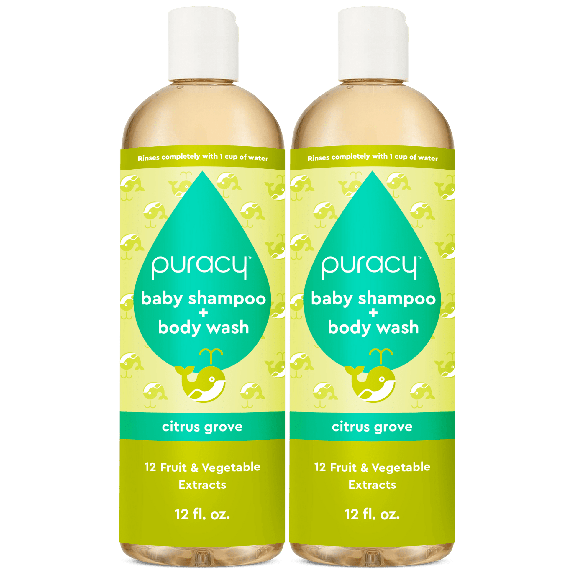 Puracy Baby Shampoo & Body Wash (Tear-Free)