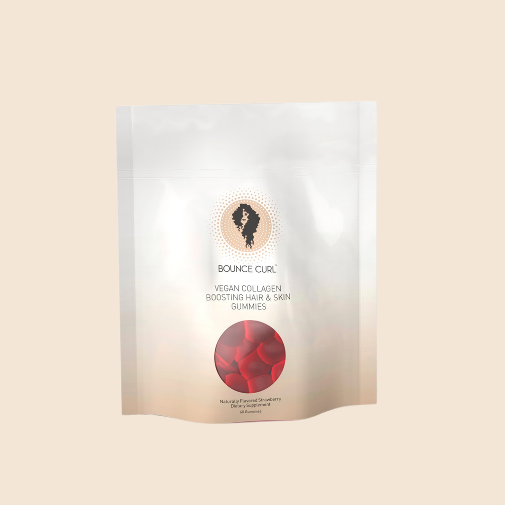 Bounce Curl Vegan Collagen Boosting Hair & Skin Gummies