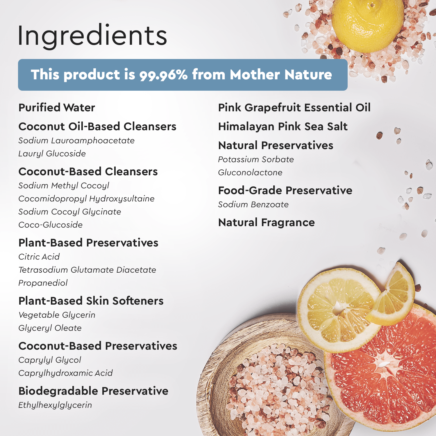 Puracy Body Wash (Acidified, PH Balanced)