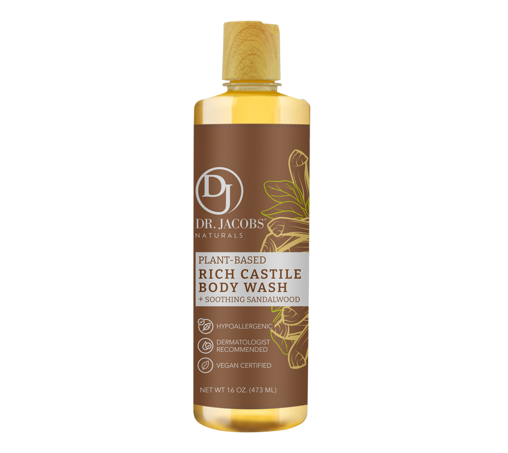 Dr. Jacobs Naturals Sandalwood Castile Body Wash