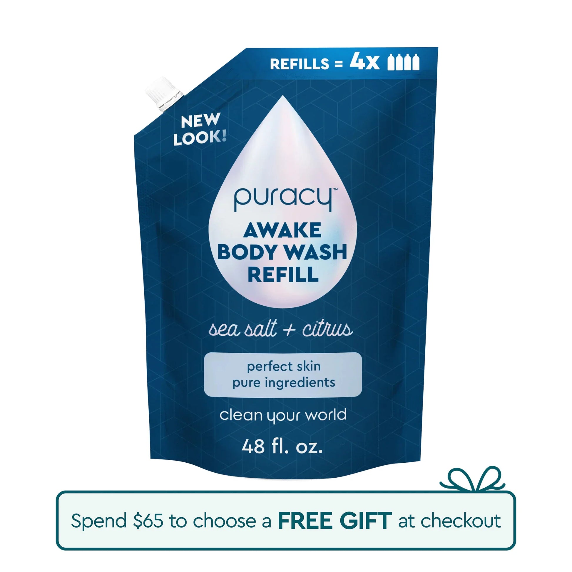 Puracy Body Wash (Acidified, PH Balanced)