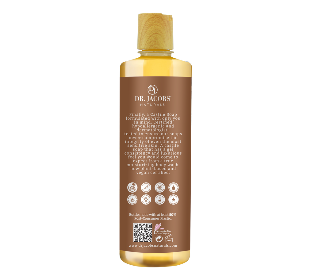 Dr. Jacobs Naturals Sandalwood Castile Body Wash