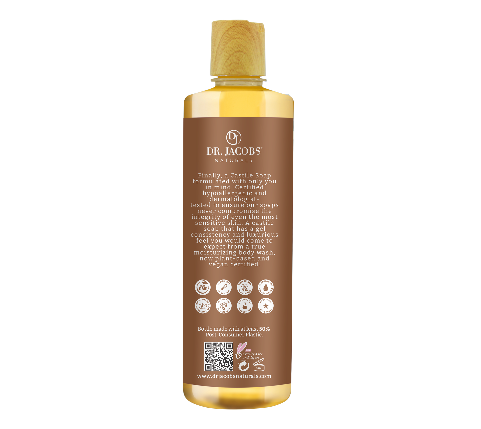 Dr. Jacobs Naturals Sandalwood Castile Body Wash