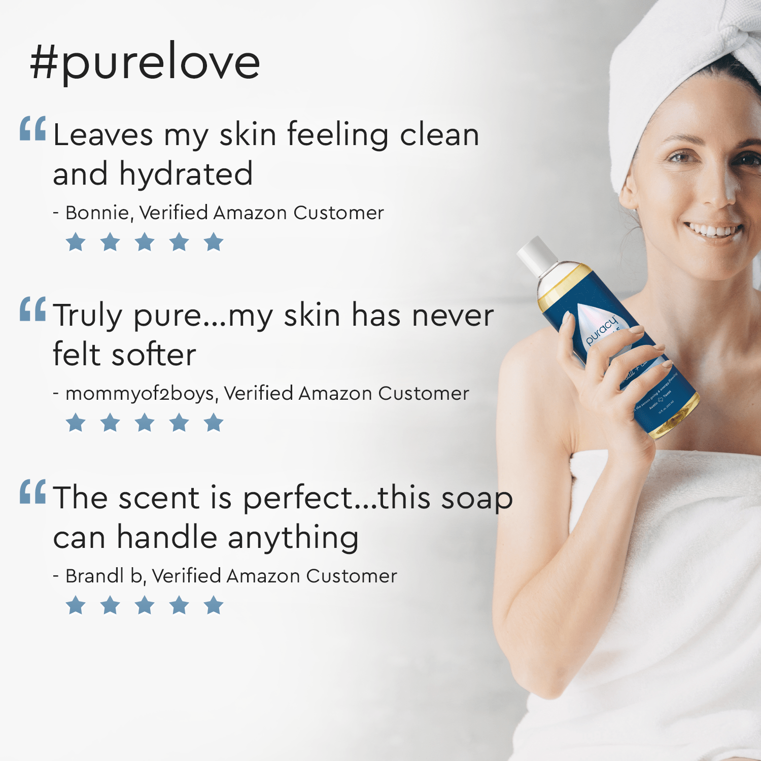 Puracy Body Wash (Acidified, PH Balanced)