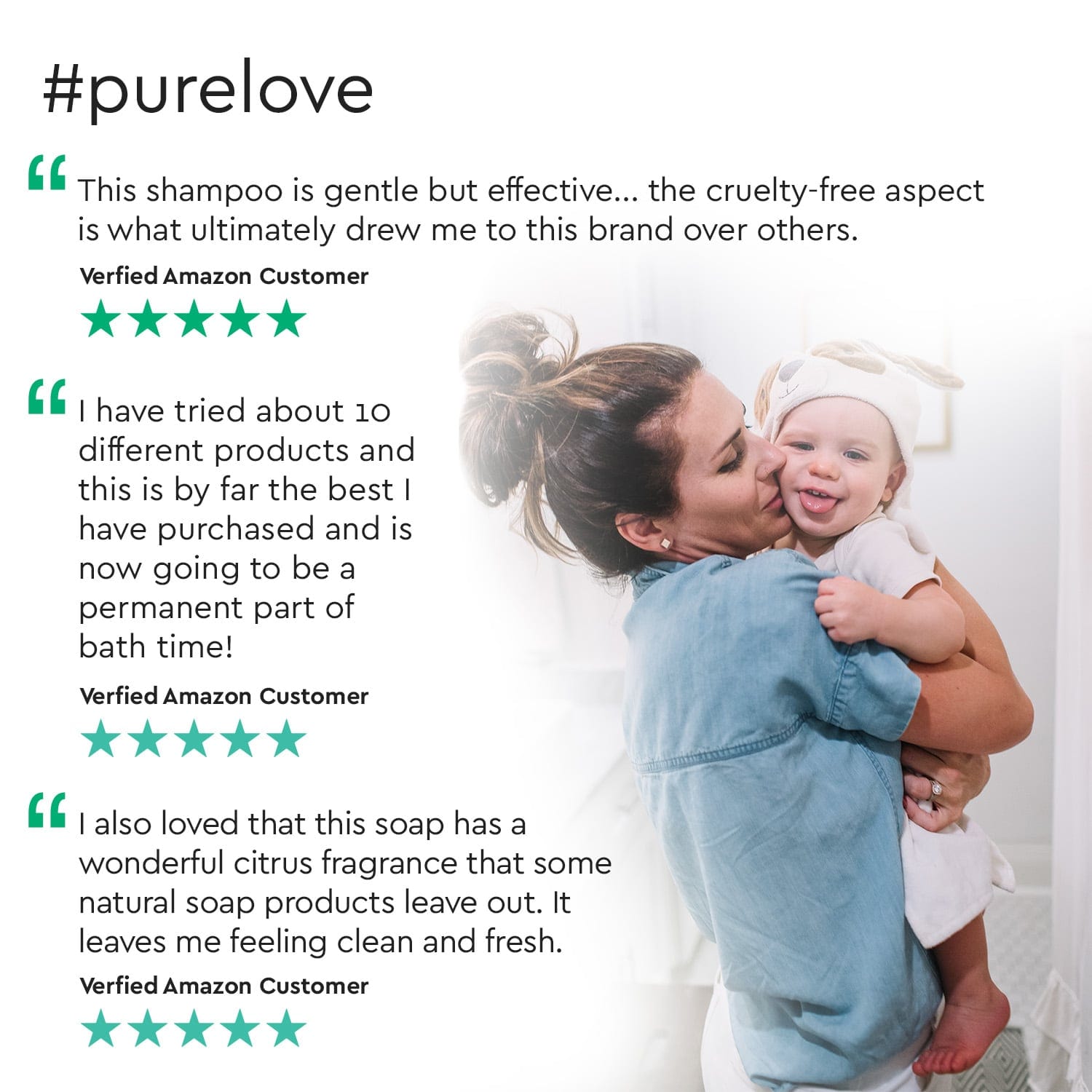 Puracy Baby Shampoo & Body Wash (Tear-Free)